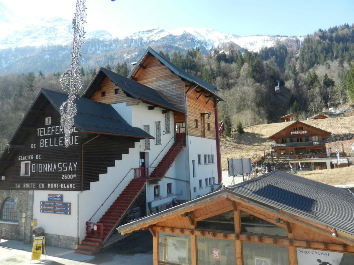 Appartement T2 Les Houches Pied Des Pistes Buitenkant foto