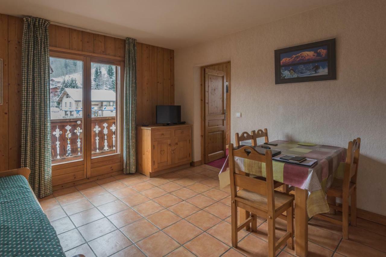 Appartement T2 Les Houches Pied Des Pistes Buitenkant foto