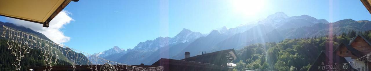 Appartement T2 Les Houches Pied Des Pistes Buitenkant foto